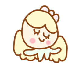 ponopono angel sticker #4110346