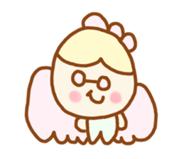 ponopono angel sticker #4110349