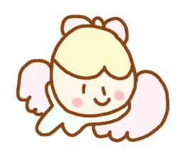 ponopono angel sticker #4110353