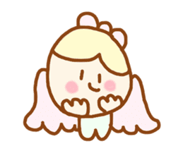 ponopono angel sticker #4110354