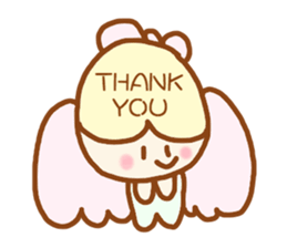 ponopono angel sticker #4110355