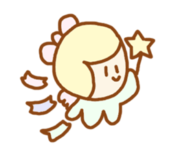 ponopono angel sticker #4110356