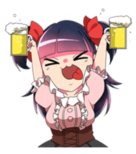 Princess of geeks sticker #4110428