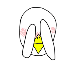 Chick over becomes  a chicken sticker #4110528