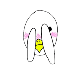 Chick over becomes  a chicken sticker #4110529