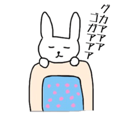 Everyone's rabbit sticker sticker #4111289