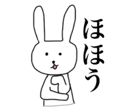Everyone's rabbit sticker sticker #4111297