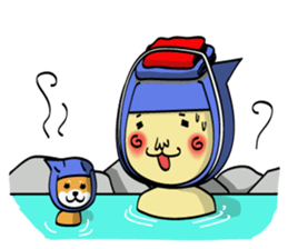 Ninja and Ninken! sticker #4111376