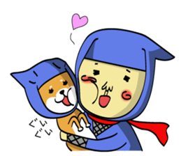 Ninja and Ninken! sticker #4111383