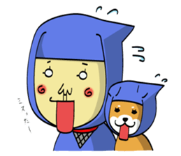 Ninja and Ninken! sticker #4111392