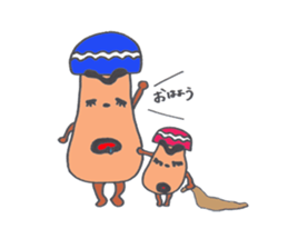 koppy and kinoji sticker #4111682