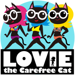 LOVIE The Carefree Cat