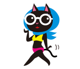 LOVIE The Carefree Cat sticker #4112288