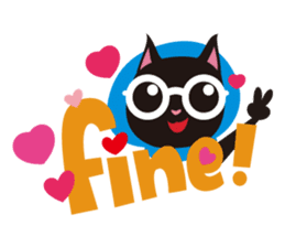 LOVIE The Carefree Cat sticker #4112291