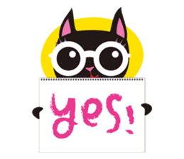 LOVIE The Carefree Cat sticker #4112294