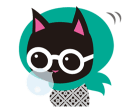 LOVIE The Carefree Cat sticker #4112299