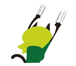 LOVIE The Carefree Cat sticker #4112302