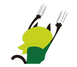 LOVIE The Carefree Cat sticker #4112302