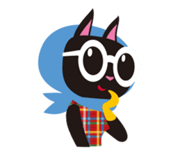 LOVIE The Carefree Cat sticker #4112305