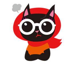 LOVIE The Carefree Cat sticker #4112306