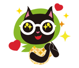 LOVIE The Carefree Cat sticker #4112307