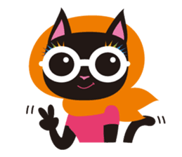 LOVIE The Carefree Cat sticker #4112308