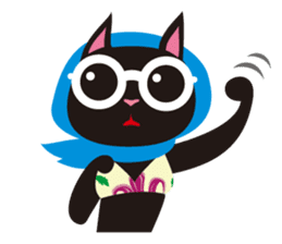 LOVIE The Carefree Cat sticker #4112312