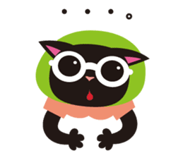 LOVIE The Carefree Cat sticker #4112314