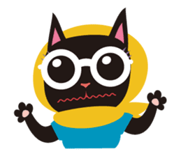 LOVIE The Carefree Cat sticker #4112315