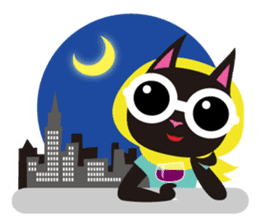 LOVIE The Carefree Cat sticker #4112317