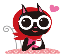 LOVIE The Carefree Cat sticker #4112318