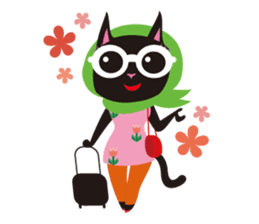 LOVIE The Carefree Cat sticker #4112323