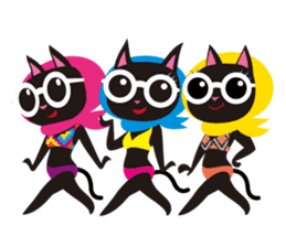 LOVIE The Carefree Cat sticker #4112324