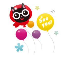 LOVIE The Carefree Cat sticker #4112327