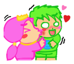 Princess BEBSKIT and Mr. KITSBEB sticker #4112454