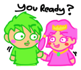 Princess BEBSKIT and Mr. KITSBEB sticker #4112460