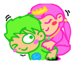 Princess BEBSKIT and Mr. KITSBEB sticker #4112468