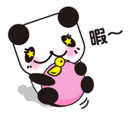 yellow bird & Panda Spring&Summer sticker #4112610