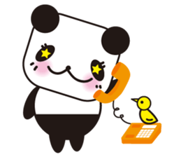 yellow bird & Panda Spring&Summer sticker #4112611