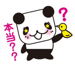 yellow bird & Panda Spring&Summer sticker #4112615