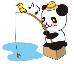 yellow bird & Panda Spring&Summer sticker #4112624