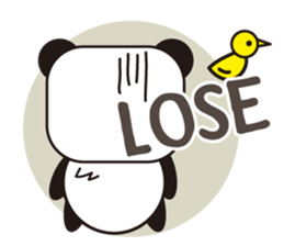 yellow bird & Panda Spring&Summer sticker #4112631