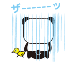 yellow bird & Panda Spring&Summer sticker #4112634