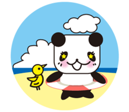 yellow bird & Panda Spring&Summer sticker #4112637