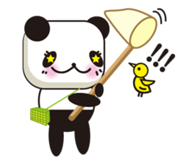 yellow bird & Panda Spring&Summer sticker #4112638