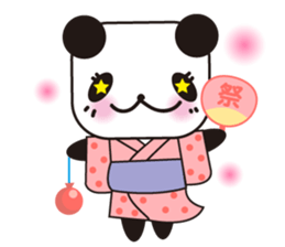 yellow bird & Panda Spring&Summer sticker #4112639