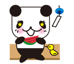 yellow bird & Panda Spring&Summer sticker #4112640