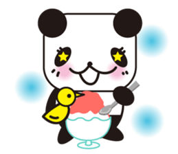 yellow bird & Panda Spring&Summer sticker #4112641