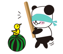 yellow bird & Panda Spring&Summer sticker #4112645