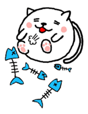 Fatty cat sticker #4112817
